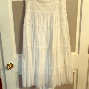 Gorgeous white lace eyelet skirt